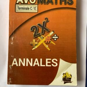 ANNALE AVO MATHS. Tle C et E